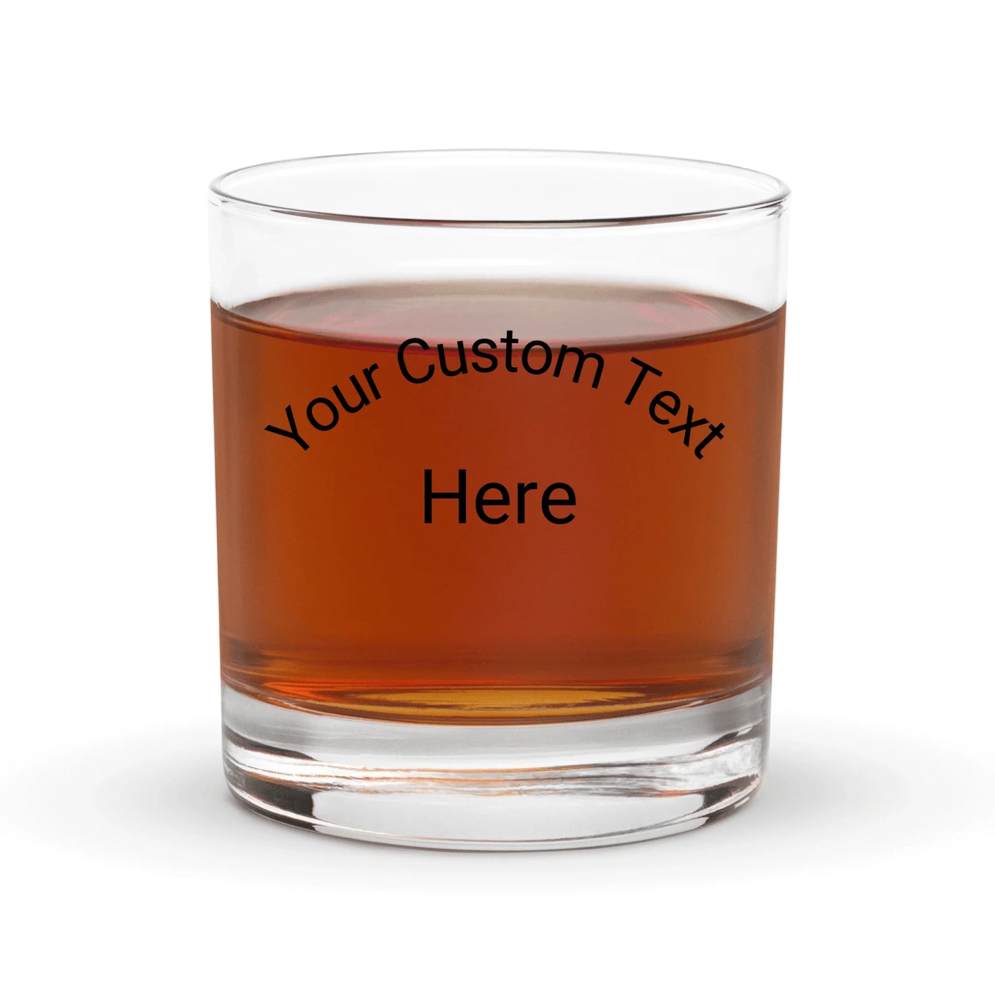 Personalized Whiskey Glass